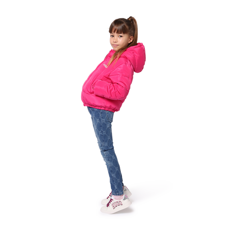 Doudoune doublée à capuche Hugo 
                    FILLE