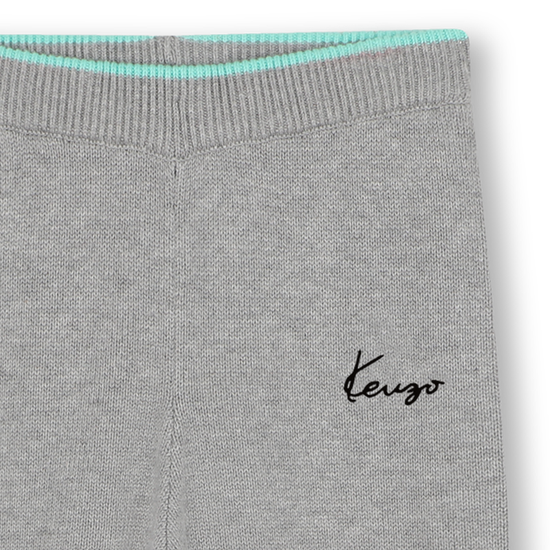 Pantalon en tricot KENZO KIDS 
                        FILLE