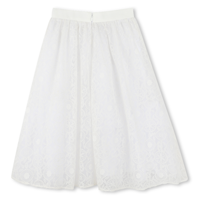 Jupe évasée brodée GIVENCHY 
                    FILLE