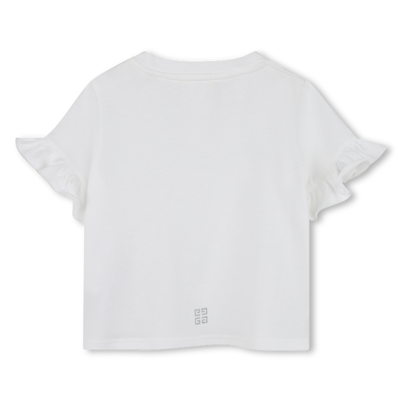 T-shirt avec volants GIVENCHY 
                    FILLE