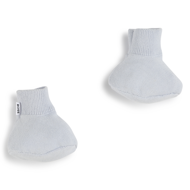 Ensemble bonnet et chaussons BOSS 
                    UNISEXE