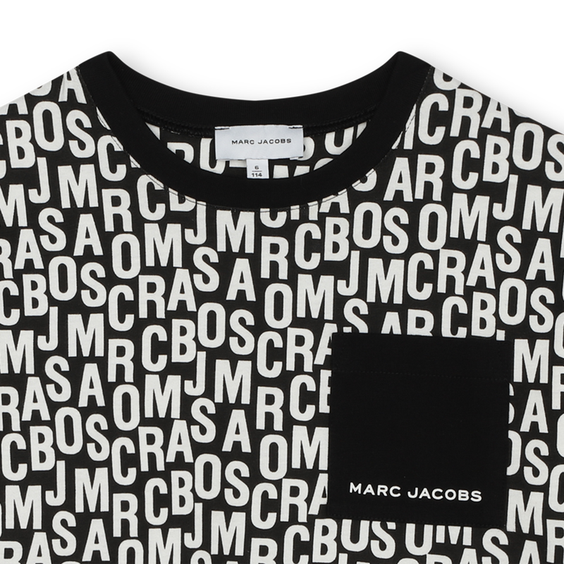 T-shirt imprimé avec poche MARC JACOBS 
                    UNISEXE