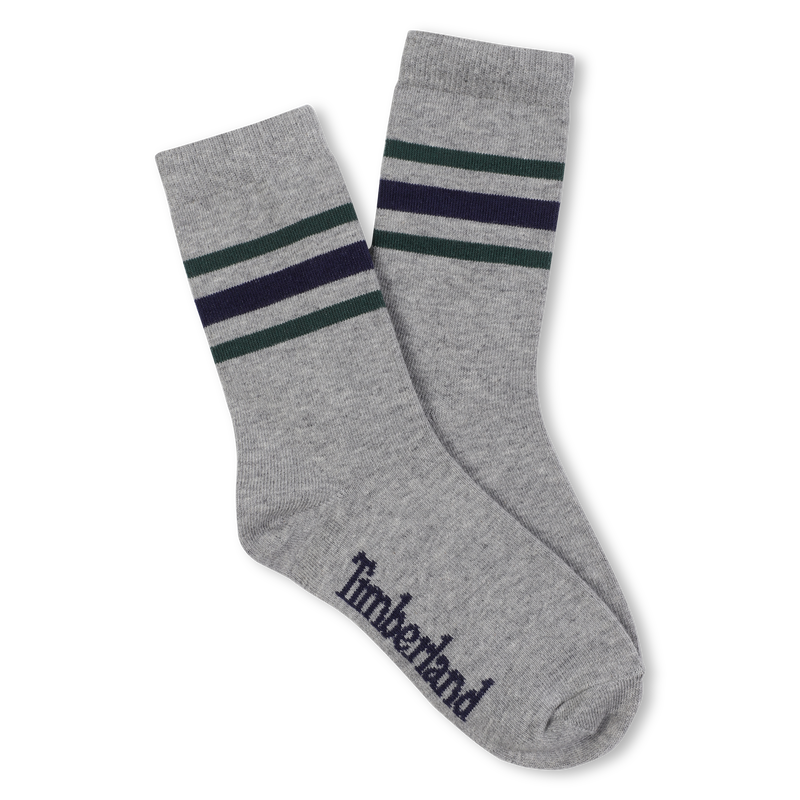 Chaussettes jacquard pack trio TIMBERLAND 
                    GARCON