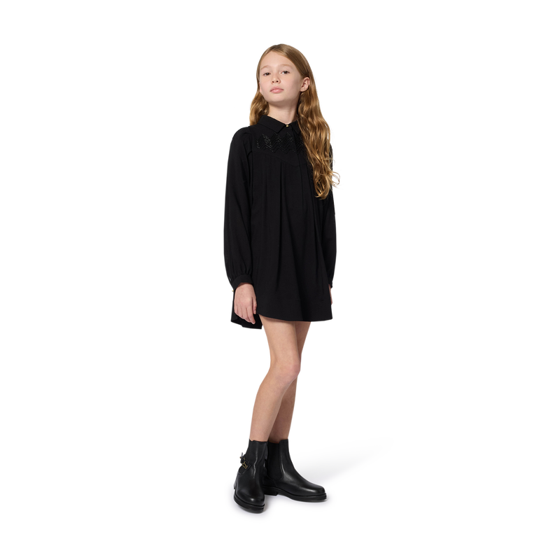 Robe imprimé brodé LANVIN 
                    FILLE