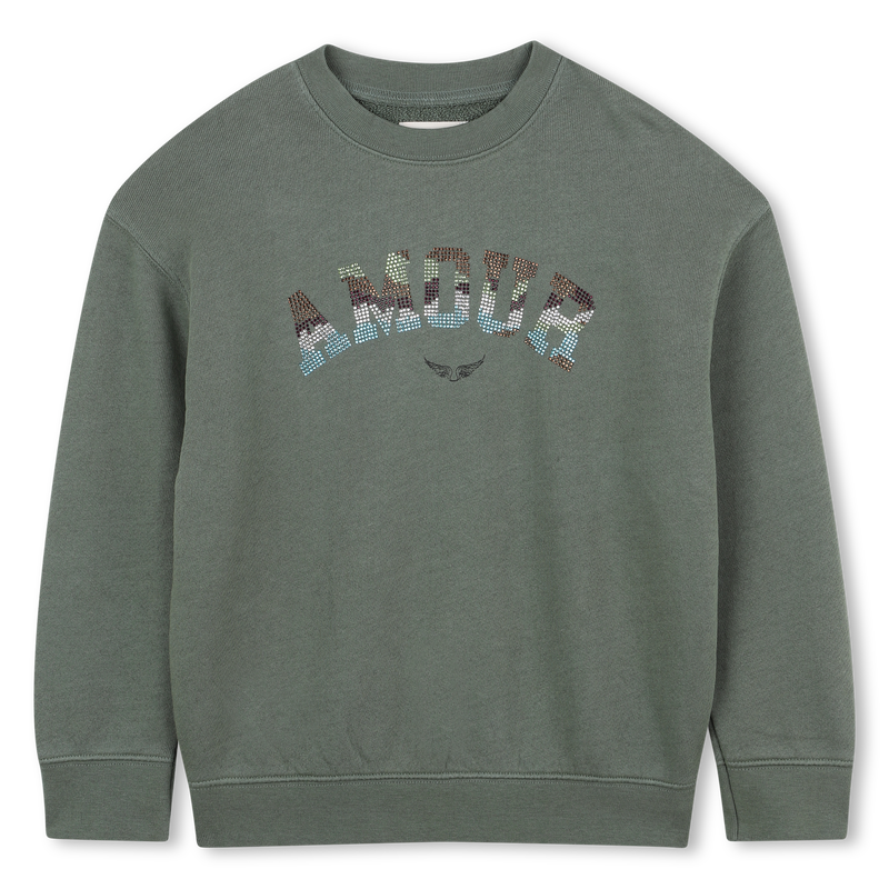Sweat chiné ZADIG & VOLTAIRE 
                    FILLE