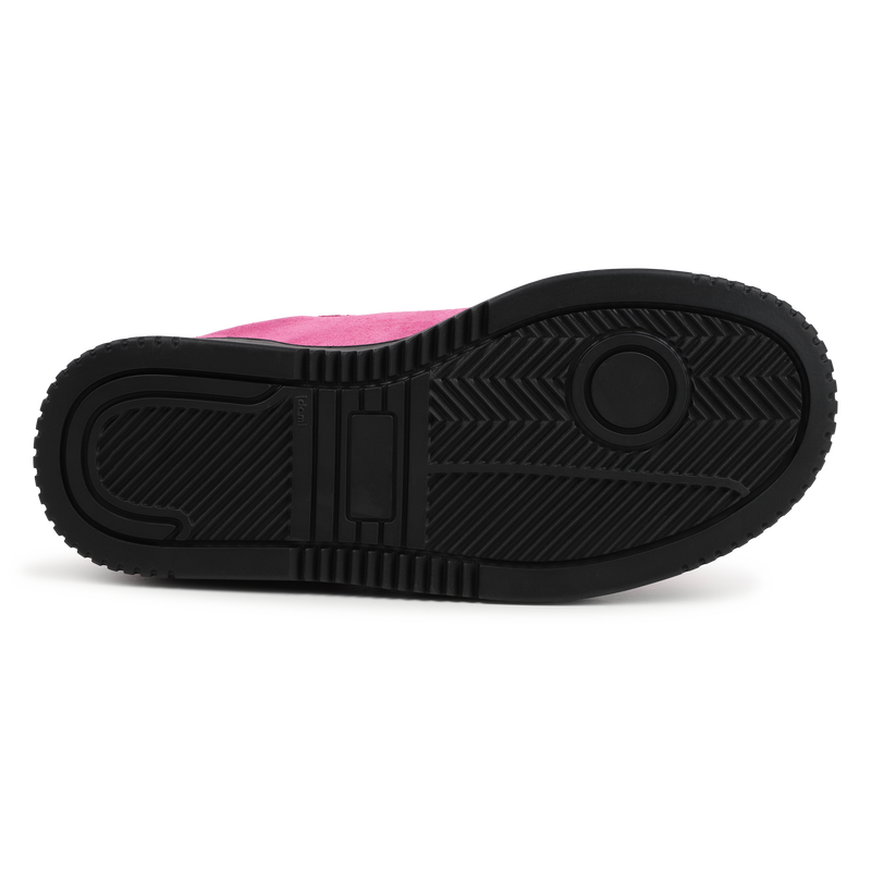 Baskets en cuir  de vachette à lacets THE MARC JACOBS 
                    FILLE