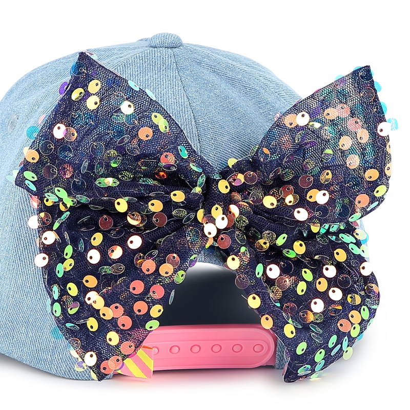 Casquette en jean avec noeud BILLIEBLUSH 
                    FILLE