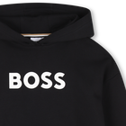 Sweat-shirt-shirt &agrave; capuche BOSS 
                    GARCON