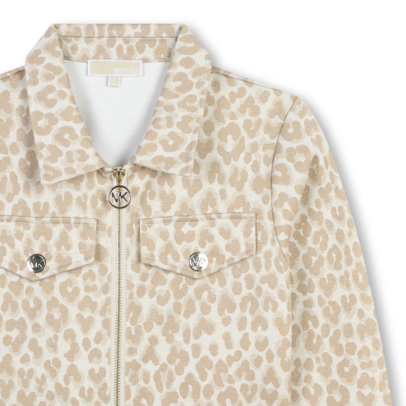 Cardigan imprimé zippé MICHAEL KORS 
                    FILLE
