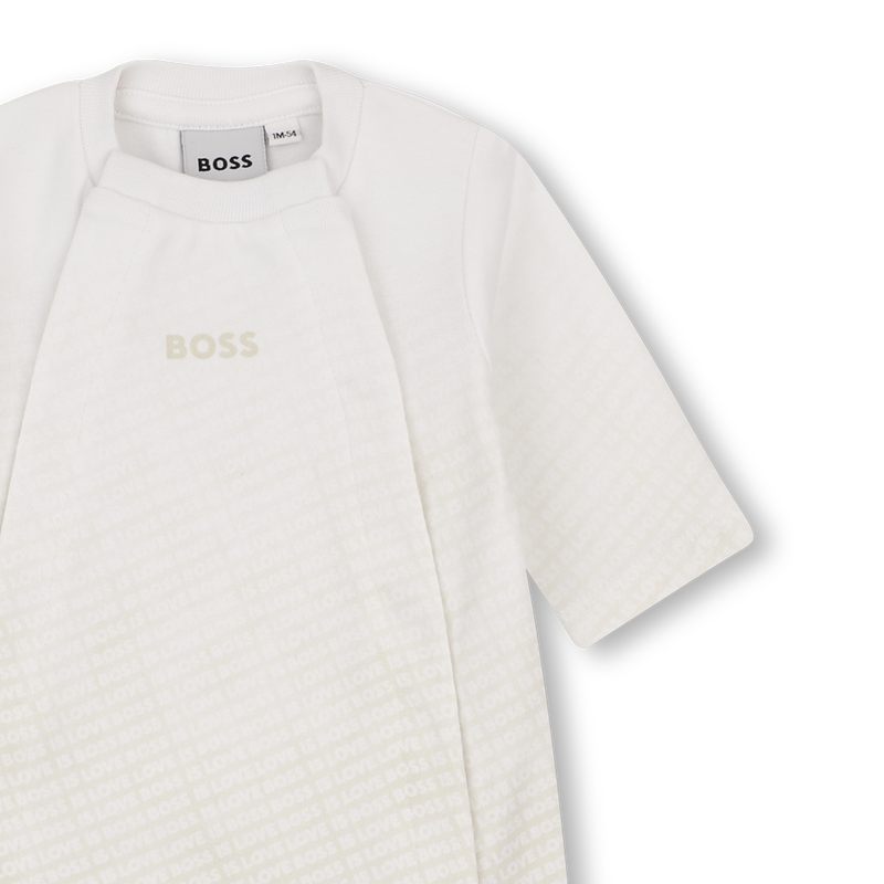 Ensemble pyjama, bonnet et bavoir BOSS 
                        GARCON