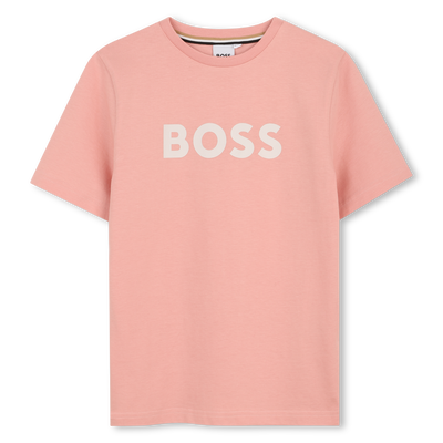 TEE-SHIRT MANCHES COURTES BOSS GARCON