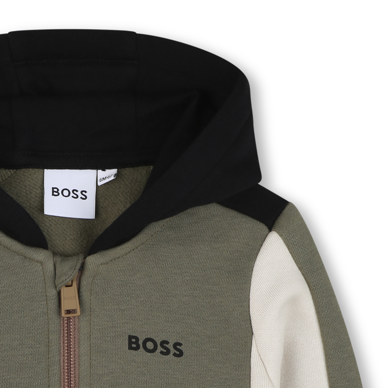 Cardigan à capuche BOSS 
                    GARCON