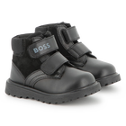 Bottines avec bandes auto-agrippantes BOSS 
                    GARCON