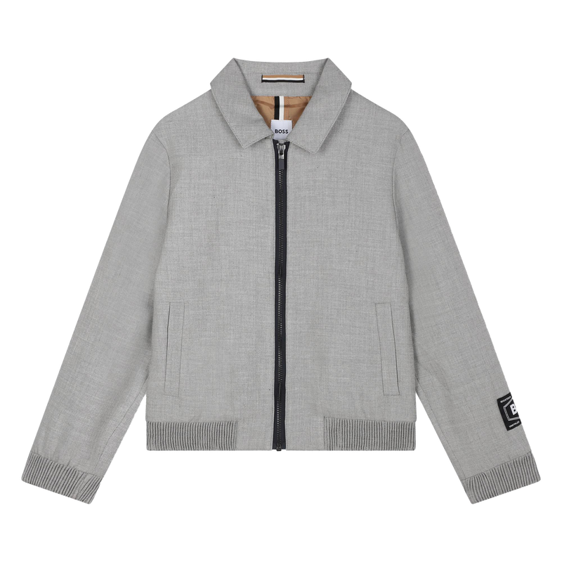 Veste de cérémonie zippée BOSS 
                    GARCON