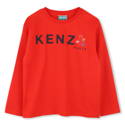 T-shirt à manches longues KENZO KIDS UNISEXE