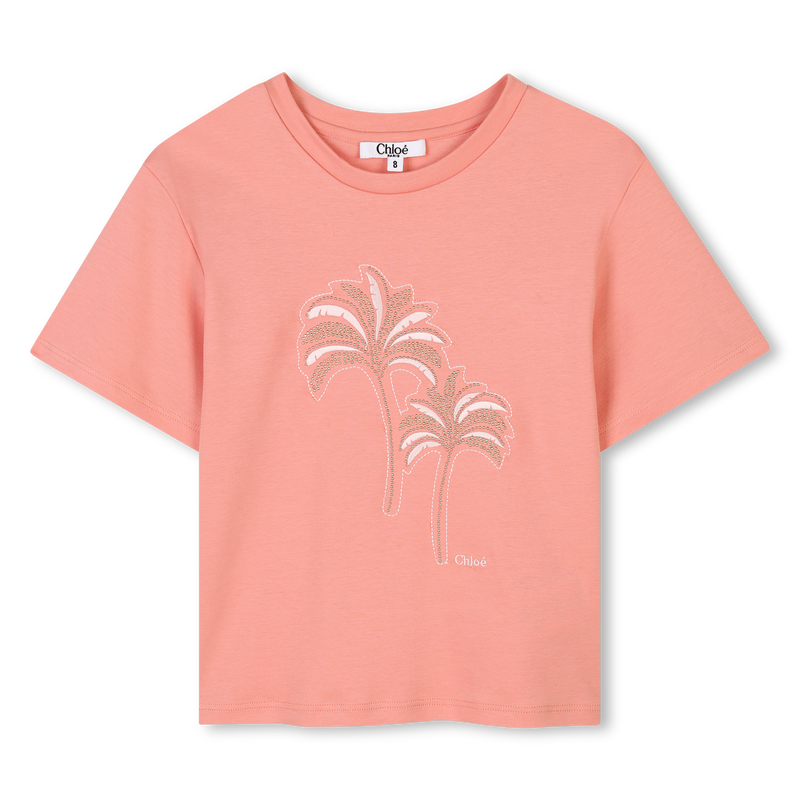 T-shirt avec palmiers CHLOE 
                    FILLE