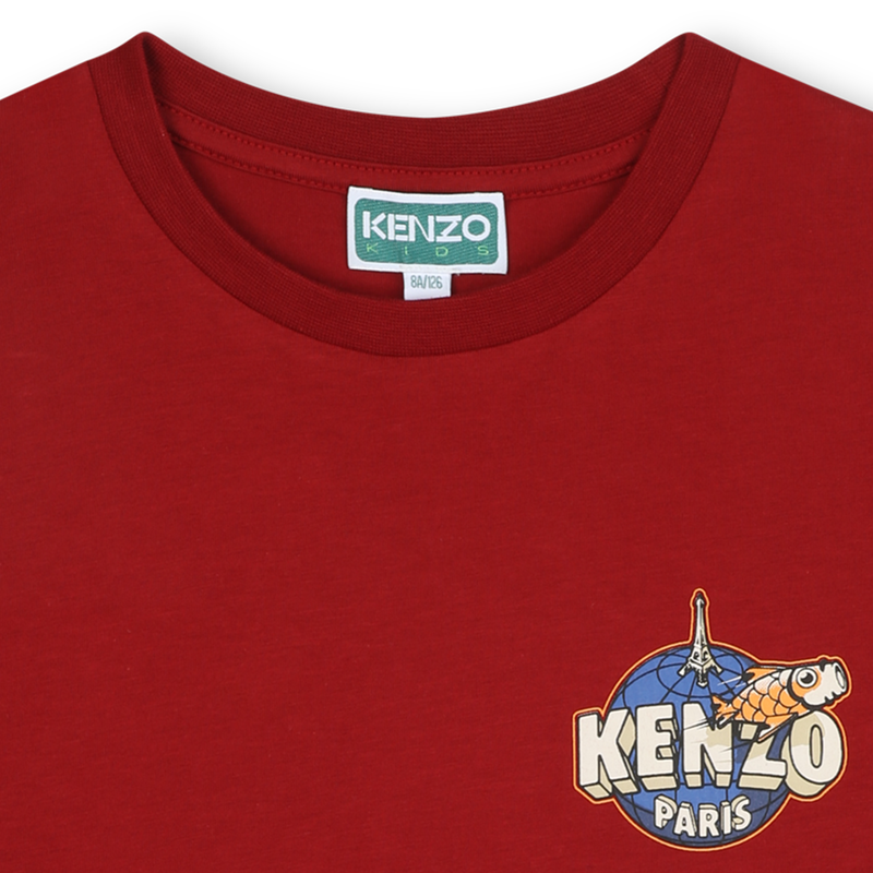 T-shirt &agrave; manches longues KENZO KIDS 
                        GARCON