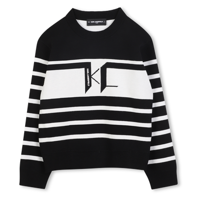 Pull tricot KARL LAGERFELD KIDS GARCON