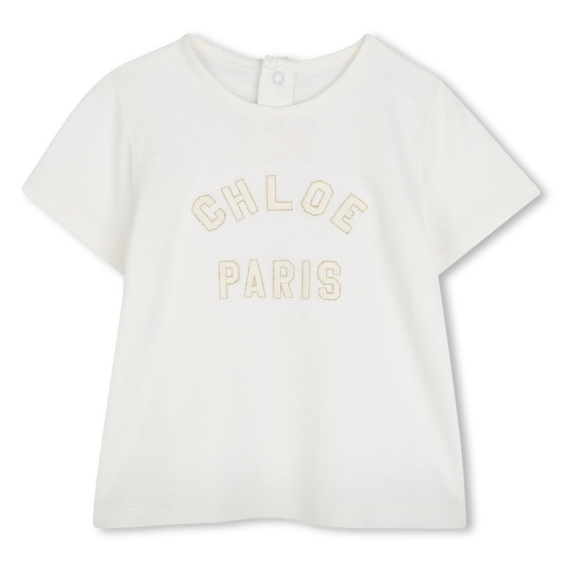T-shirt manches courtes CHLOE 
                    FILLE