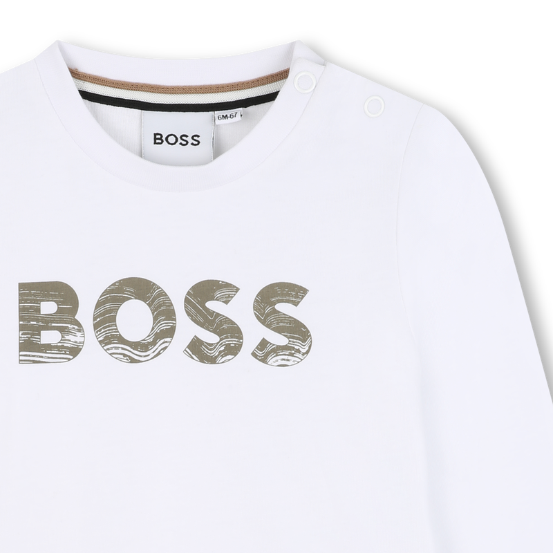 T-shirt à manches longues BOSS 
                    GARCON