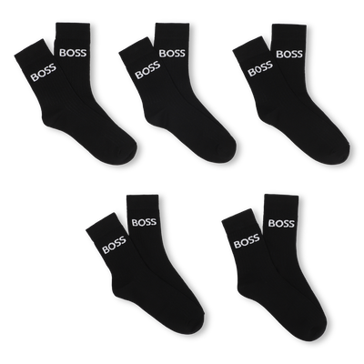 Lot de 5 paires de chaussettes BOSS GARCON