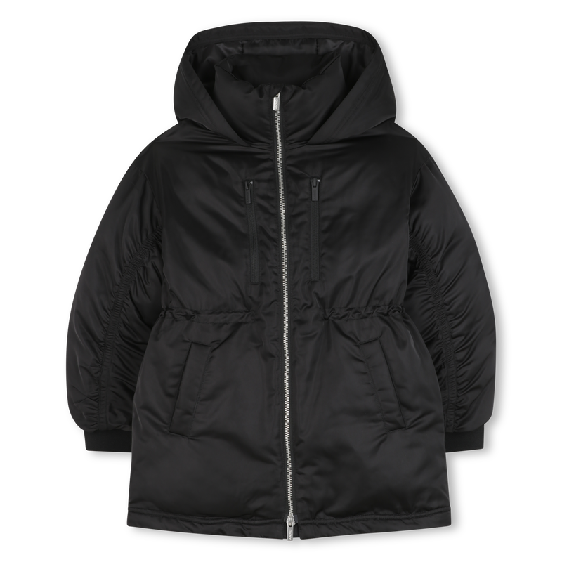 Parka d&eacute;perlante &agrave; capuche DKNY 
                        FILLE
