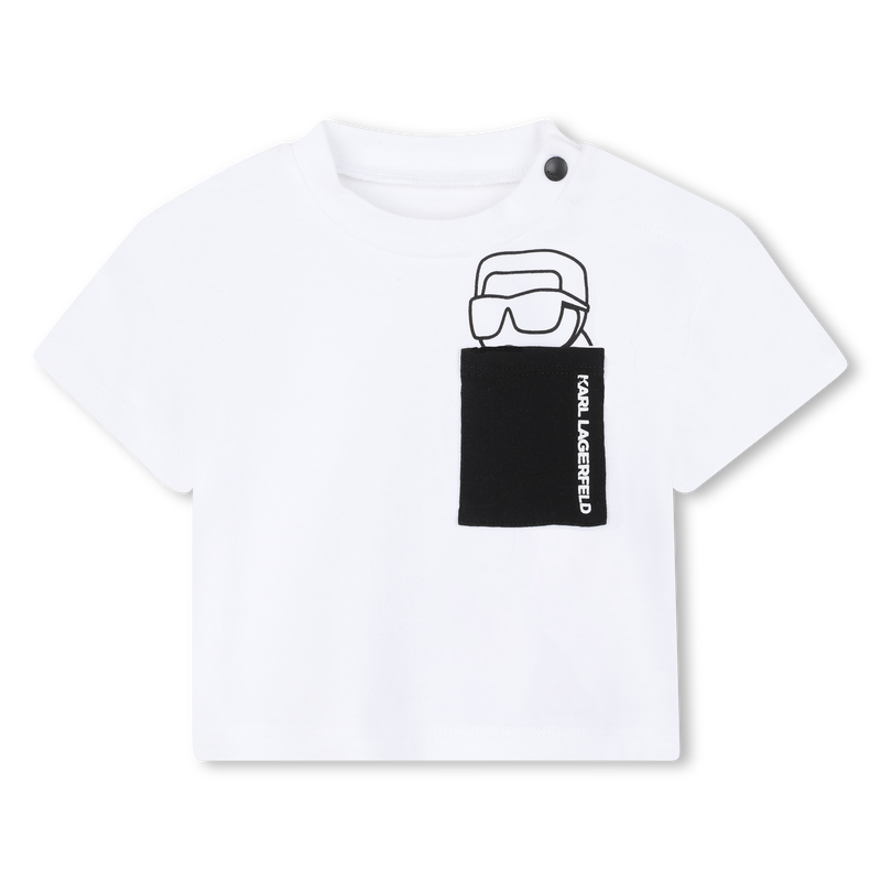 ENSEMBLE T-SHIRT ET PANTALON KARL LAGERFELD KIDS 
                        GARCON