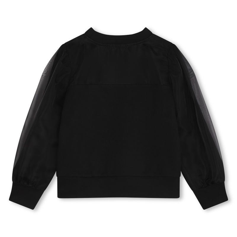 Sweat-shirt manches fantaisie KARL LAGERFELD KIDS 
                        FILLE