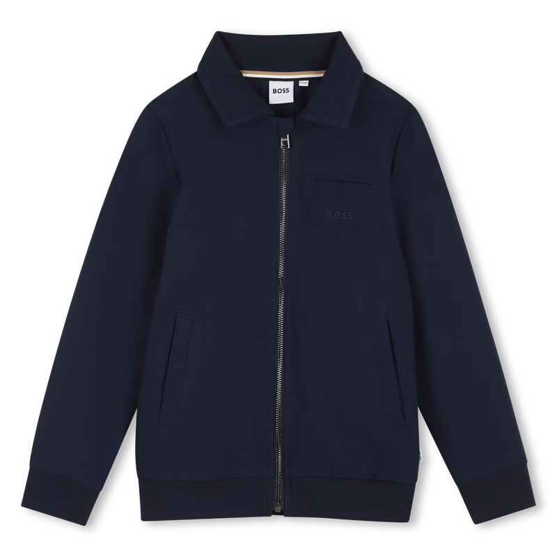 Cardigan en tissu synth&eacute;tique BOSS 
                        GARCON