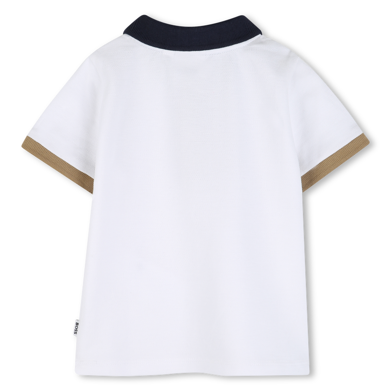 POLO MANCHES COURTES BOSS 
                        GARCON