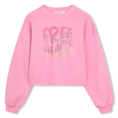 SWEAT EN MOLLETON BILLIEBLUSH FILLE