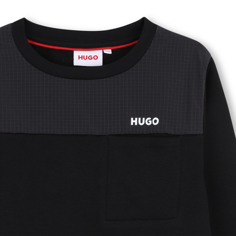 Sweat-shirt col rond Hugo 
                        GARCON