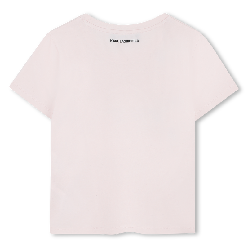 T-shirt &agrave; manches courtes KARL LAGERFELD KIDS 
                        FILLE