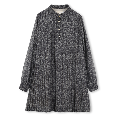 Robe plissée manches longues MICHAEL KORS FILLE