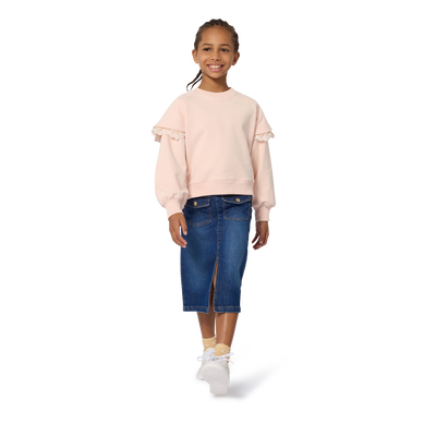 Sweat-shirt col rond CHLOE FILLE