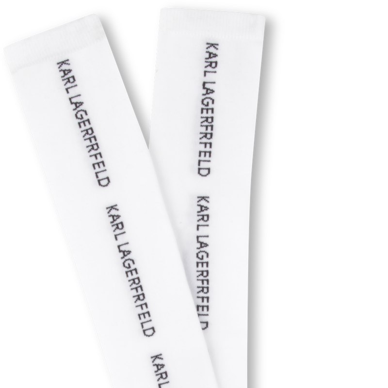 Chaussettes détails métallisés KARL LAGERFELD KIDS 
                        FILLE