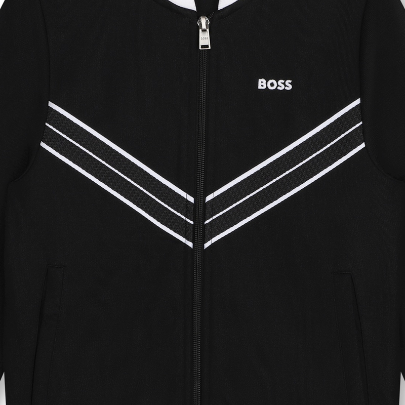 Cardigan de jogging zippé BOSS 
                    GARCON