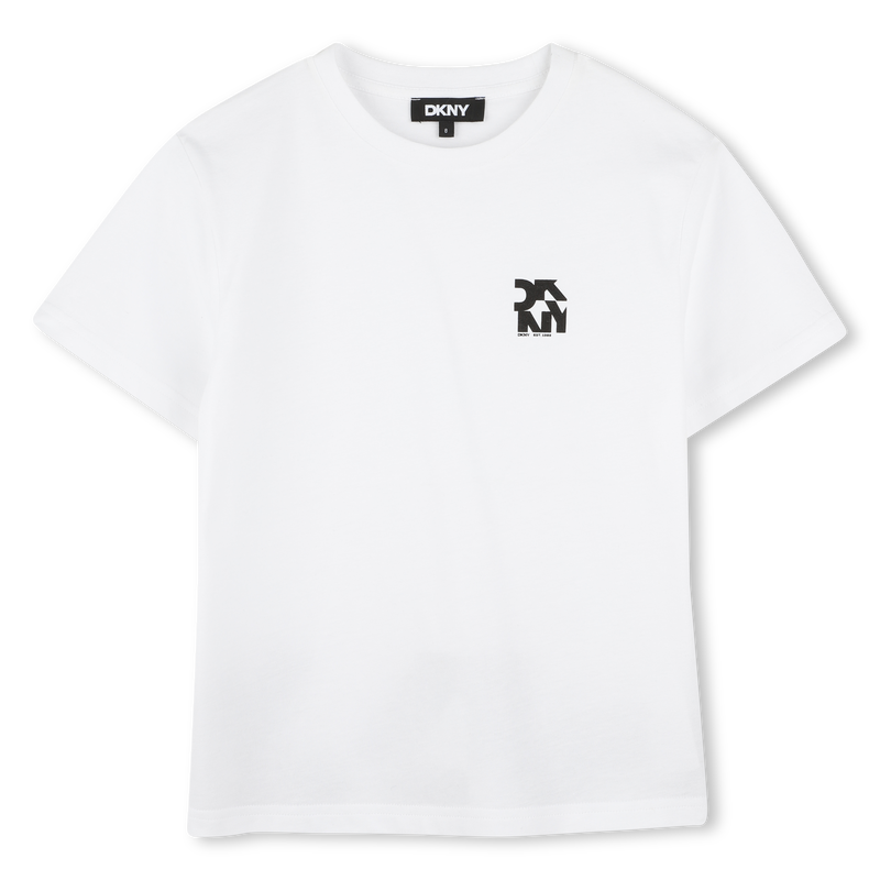 T-shirt manches courtes coton DKNY 
                    UNISEXE