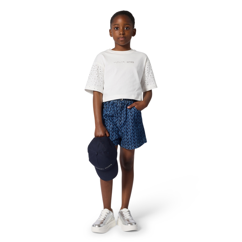 T-SHIRT MANCHES COURTES MICHAEL KORS 
                        FILLE