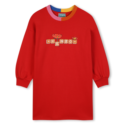 Robe manches longues KENZO KIDS FILLE