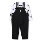 Ensemble salopette et t-shirt KARL LAGERFELD KIDS 
                    GARCON