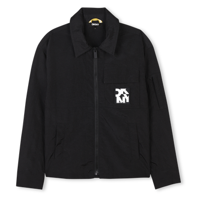 Blouson zipp&eacute; d&eacute;perlant DKNY UNISEXE