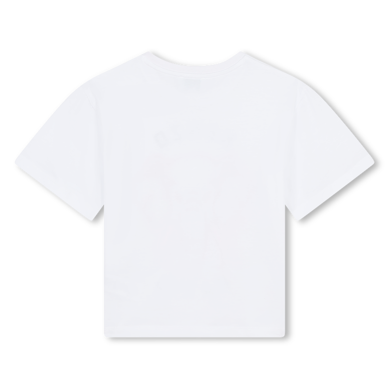 T-shirt imprimé en coton KENZO KIDS 
                    FILLE