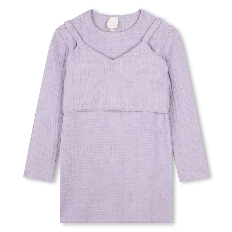Robe en tricot avec brassière GIVENCHY 
                    FILLE