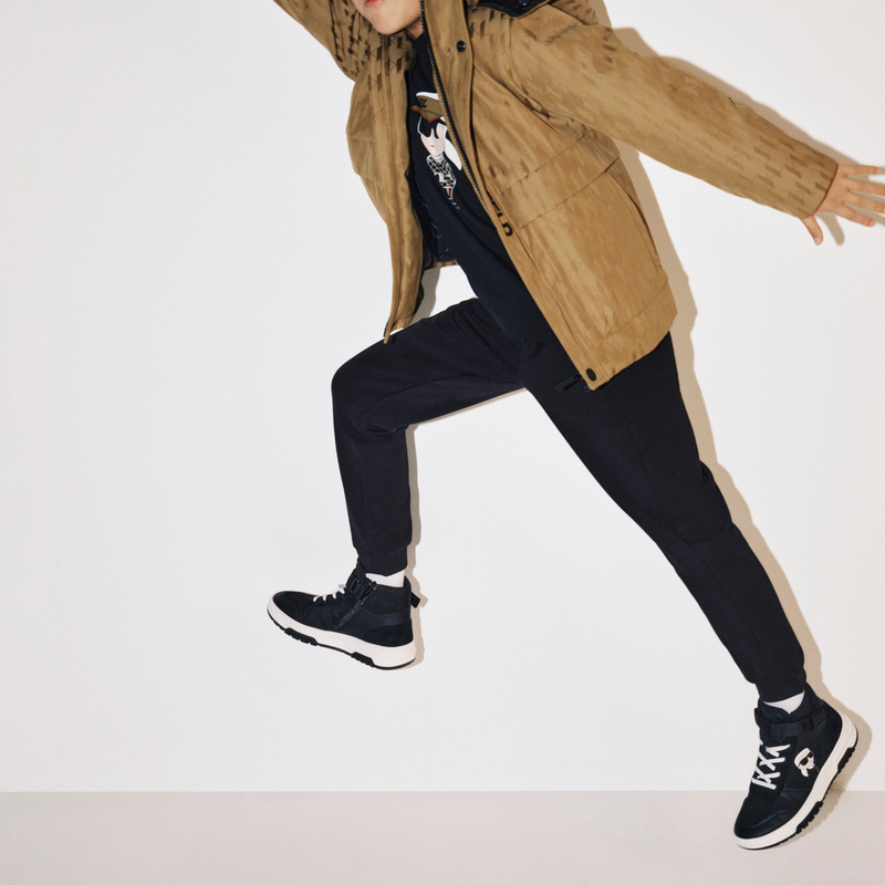 Pantalon de jogging pressionn&eacute; KARL LAGERFELD KIDS 
                        GARCON