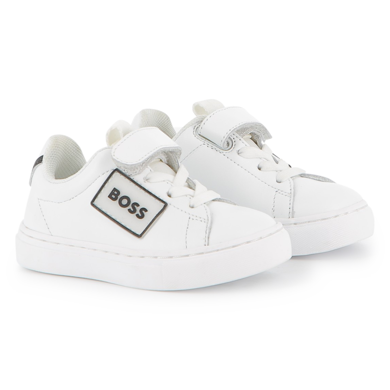 Baskets en cuir de vachette BOSS 
                    GARCON