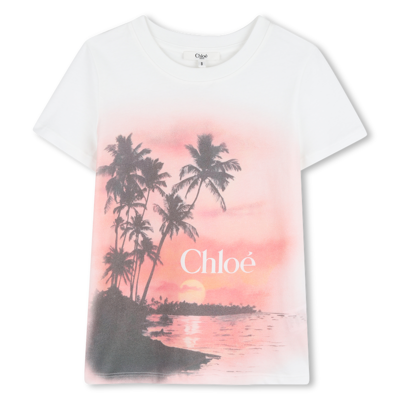 TEE-SHIRT MANCHES COURTES CHLOE 
                        FILLE