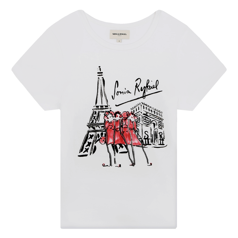 T-shirt avec imprimé devant SONIA RYKIEL 
                    FILLE