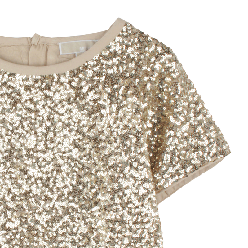 Blouse de cérémonie en sequins MICHAEL KORS 
                    FILLE