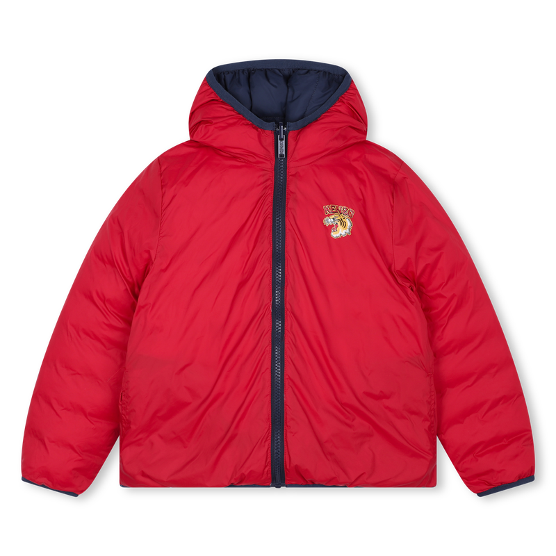 Doudoune d&eacute;perlante r&eacute;versible KENZO KIDS 
                        UNISEXE
